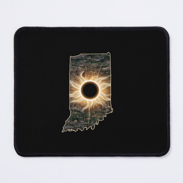 Item preview, Total Solar Eclipse Indiana 2024 designed and sold by Micjr.