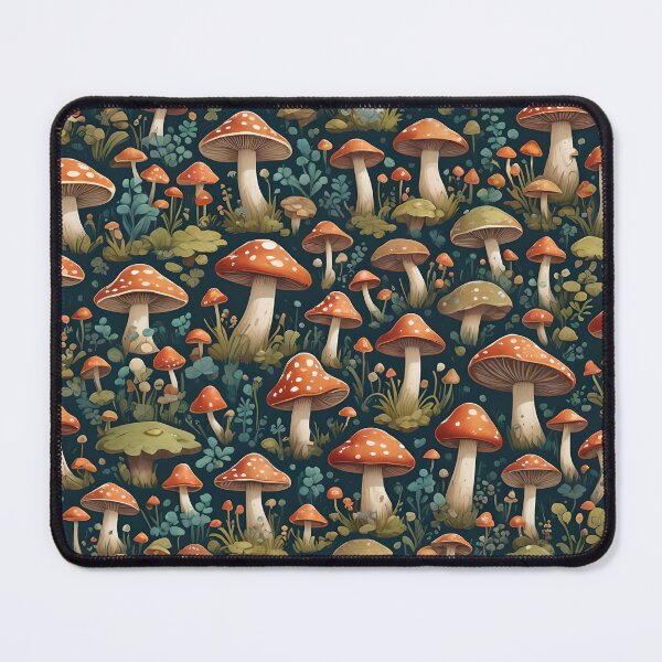 Item preview, Fabulous Fungus: Retro Mushroom Pattern designed and sold by Giftables.
