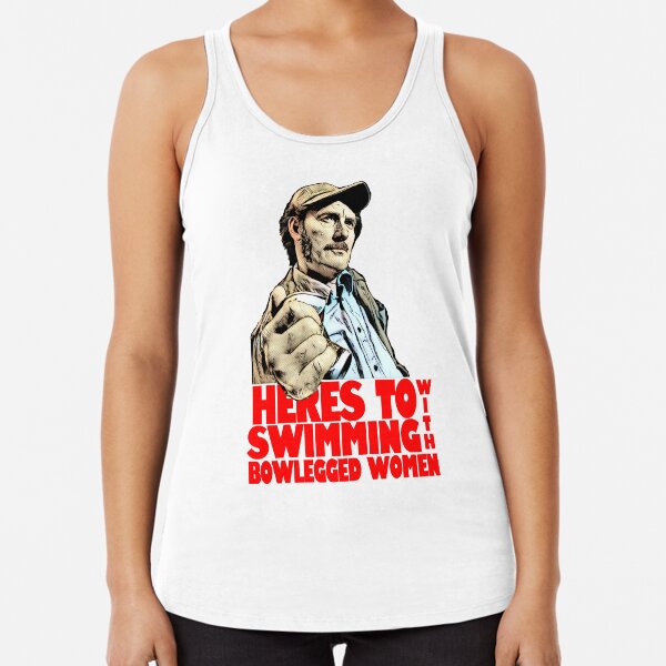 Quint- Jaws Racerback Tank Top