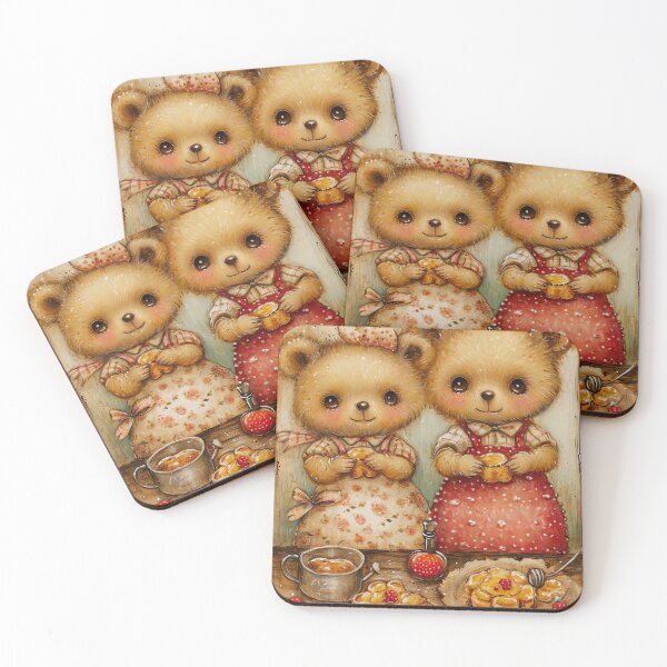 Item preview, Bear BakeOff designed and sold by cute-animals99.