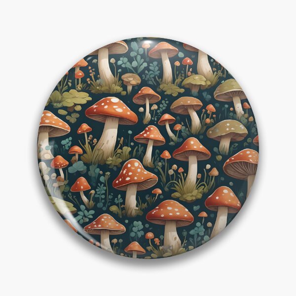 Item preview, Fabulous Fungus: Retro Mushroom Pattern designed and sold by Giftables.