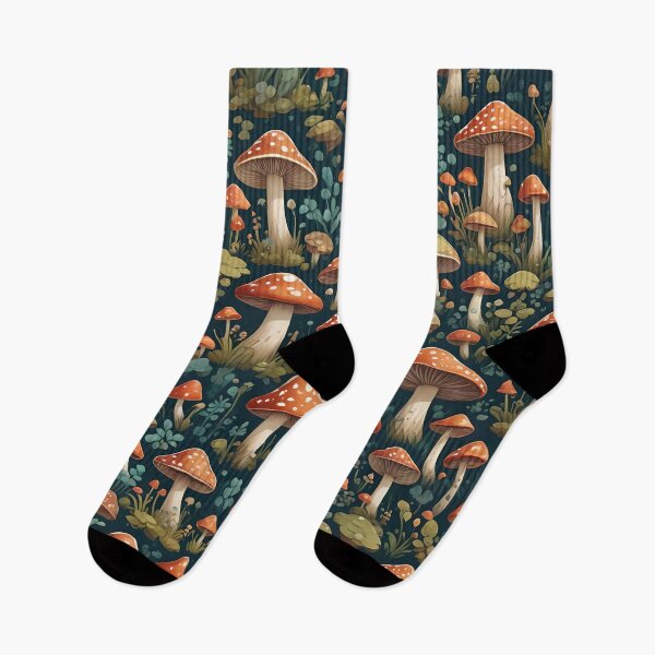 Item preview, Fabulous Fungus: Retro Mushroom Pattern designed and sold by Giftables.