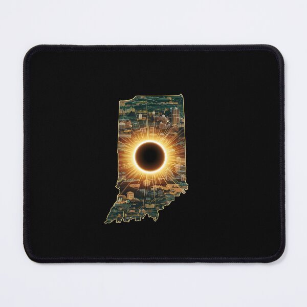 Item preview, Total Solar Eclipse Indiana 2024 designed and sold by Micjr.