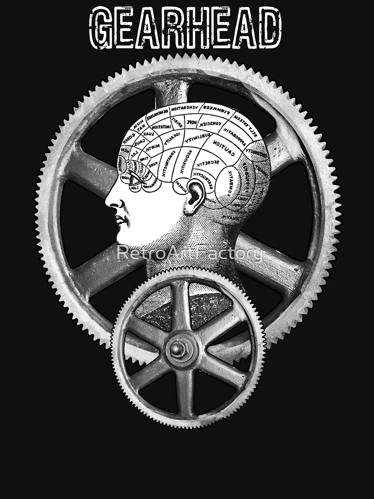 Gearhead #2 by RetroArtFactory