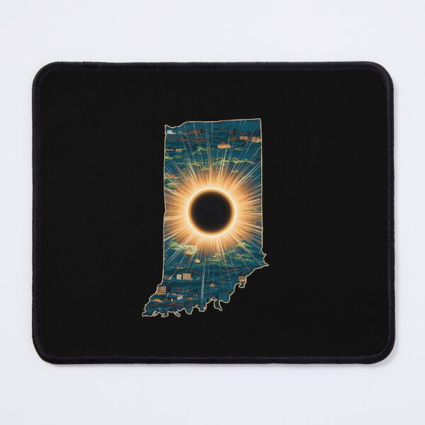 Item preview, Total Solar Eclipse Indiana 2024 designed and sold by Micjr.