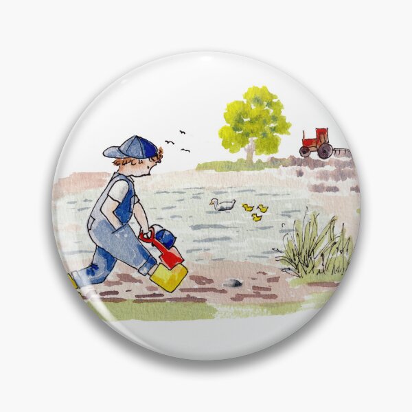 Item preview,  Adventures of a Child playing on the farm. designed and sold by Jaana Day.