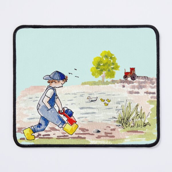 Item preview, Adventures of a Child playing on the farm. designed and sold by Jaana Day.