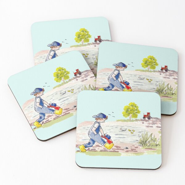 Item preview,  Adventures of a Child playing on the farm. designed and sold by Jaana Day.