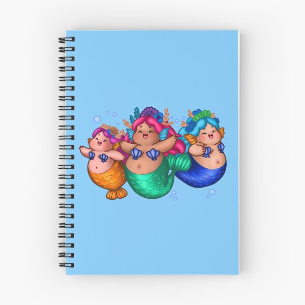 Item preview, Chubby Mermaids designed and sold by Art by Morgan Campillo.