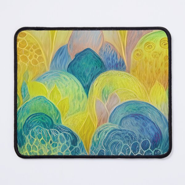 Item preview, Landscape drawn with crayons designed and sold by MagdaKlosArt.
