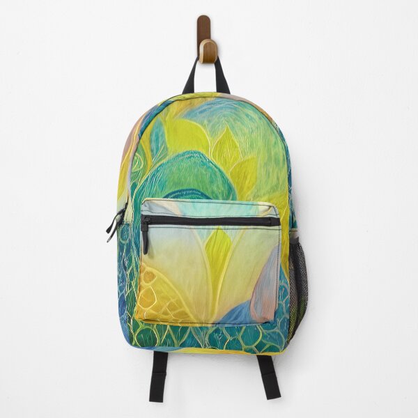 Item preview, Landscape drawn with crayons designed and sold by MagdaKlosArt.