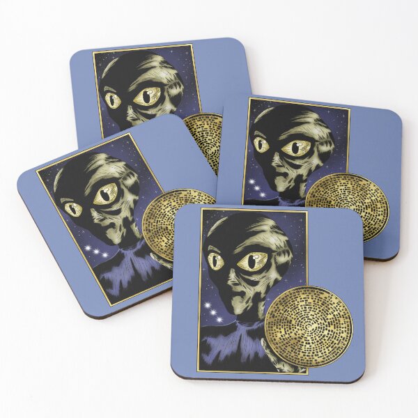 Item preview, 2002 Binary Disc Alien Crop Circle - No Text designed and sold by DogFoodFactory.
