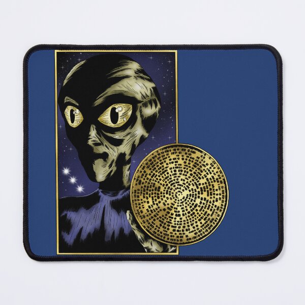Item preview, 2002 Binary Disc Alien Crop Circle - No Text designed and sold by DogFoodFactory.