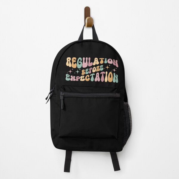 Item preview, Regulation Before Expectation Neurodiversity Affirming,Groovy Design designed and sold by belladesign7.
