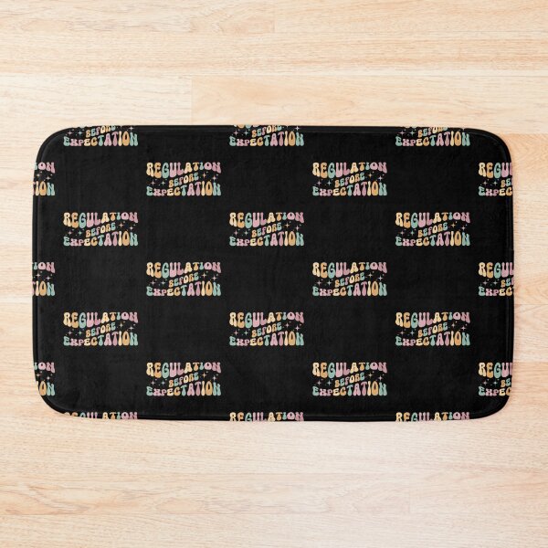 Item preview, Regulation Before Expectation Neurodiversity Affirming,Groovy Design designed and sold by belladesign7.