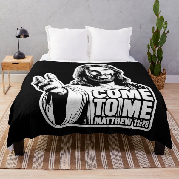Item preview, Matthew 11:28 Come To Me I Will Give You Rest designed and sold by plushism.