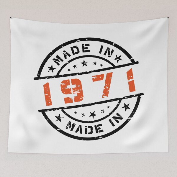 Item preview, Year of Birth Birthday Born In - Made in 1971 designed and sold by ElvisU.