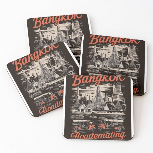 Item preview, The Vibrant Essence of Bangkok: Street Exploration Design designed and sold by Colorful-Garden.