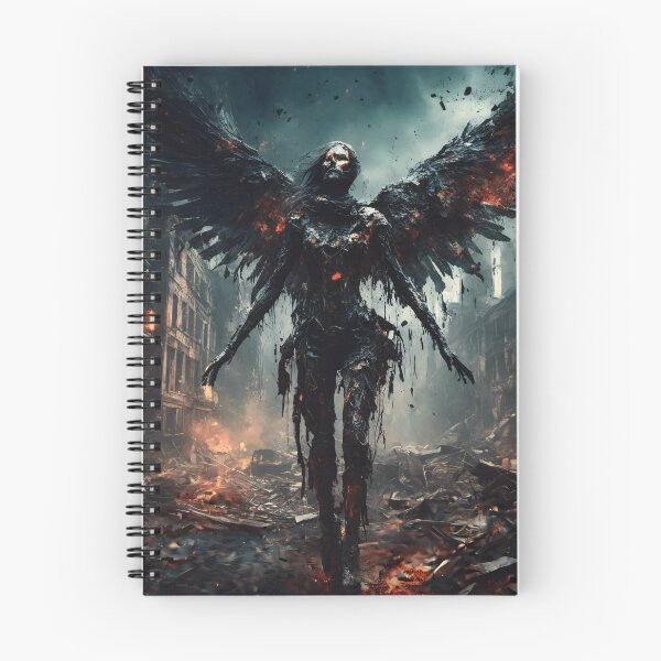 Item preview, Horror Art - Angel of Death, Burning Wings designed and sold by Salimgor Hangaround Music.