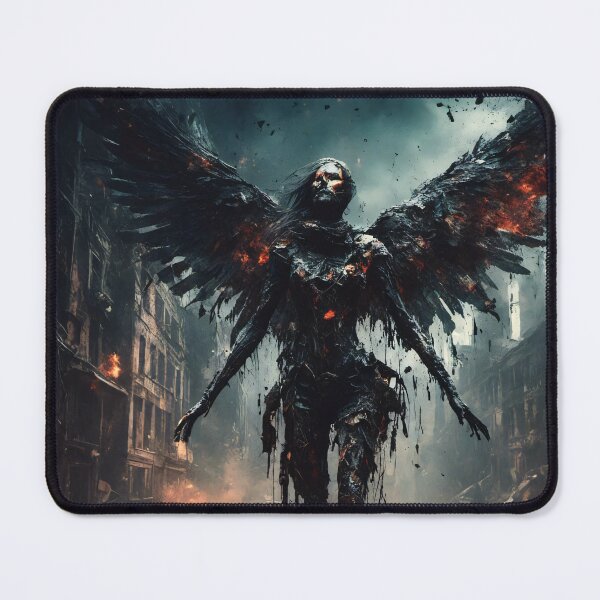 Item preview, Horror Art - Angel of Death, Burning Wings designed and sold by Salimgor Hangaround Music.