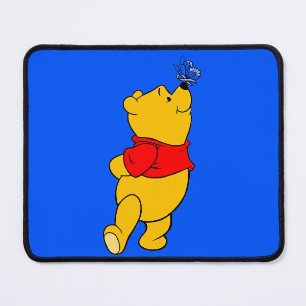 Item preview, Yellow Bear with Awareness Ribbon Butterfly (Blue)) designed and sold by Chronic Illness Awareness Shop.