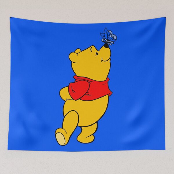 Item preview, Yellow Bear with Awareness Ribbon Butterfly (Blue)) designed and sold by CaitlynConnor.