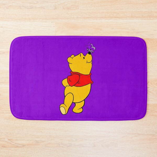 Item preview, Yellow Bear with Awareness Ribbon Butterfly (Purple) designed and sold by Chronic Illness Awareness Shop.