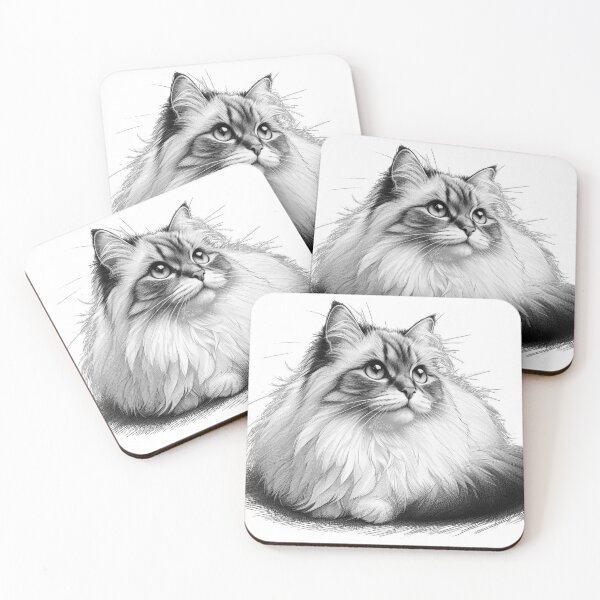 Item preview, Ragdoll Royalty: Majestic Companion for Cat Enthusiasts designed and sold by FlowCreate.