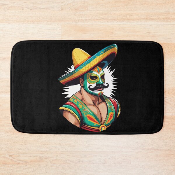 Item preview, Mexican Wrestler Lucha Libre Freestyle designed and sold by LuminOrb.