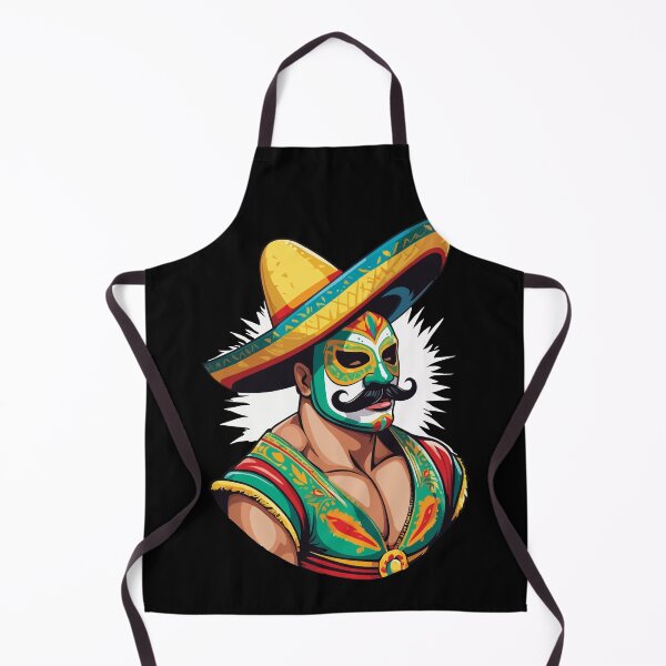 Item preview, Mexican Wrestler Lucha Libre Freestyle designed and sold by LuminOrb.
