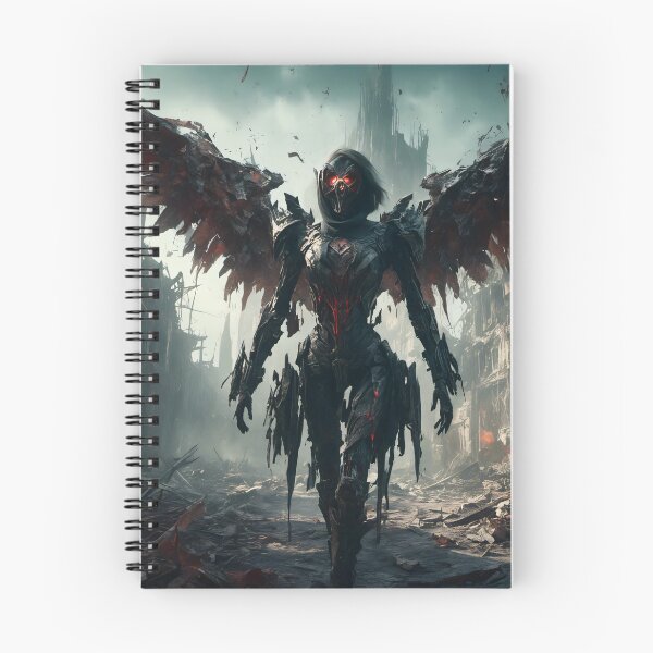 Item preview, Horror Art - Angel of Death in Nano Suit designed and sold by Salimgor Hangaround Music.