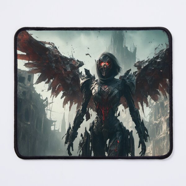 Item preview, Horror Art - Angel of Death in Nano Suit designed and sold by Salimgor Hangaround Music.
