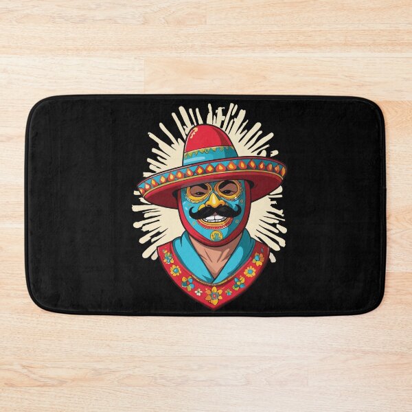 Item preview, Lucha Libre Mexican Wrestler Freestyle designed and sold by LuminOrb.