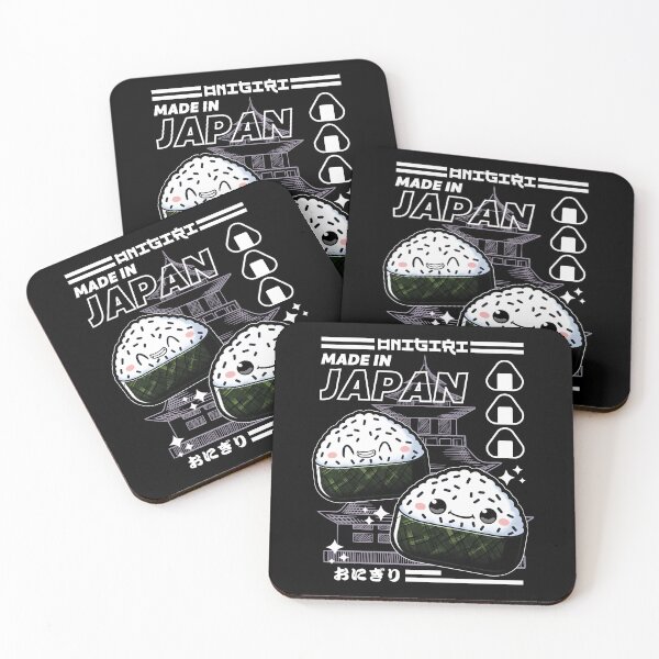 Item preview, A pair of Cute & Kawaii Onigiri - Made In Japan designed and sold by The magic  Yellow bus.