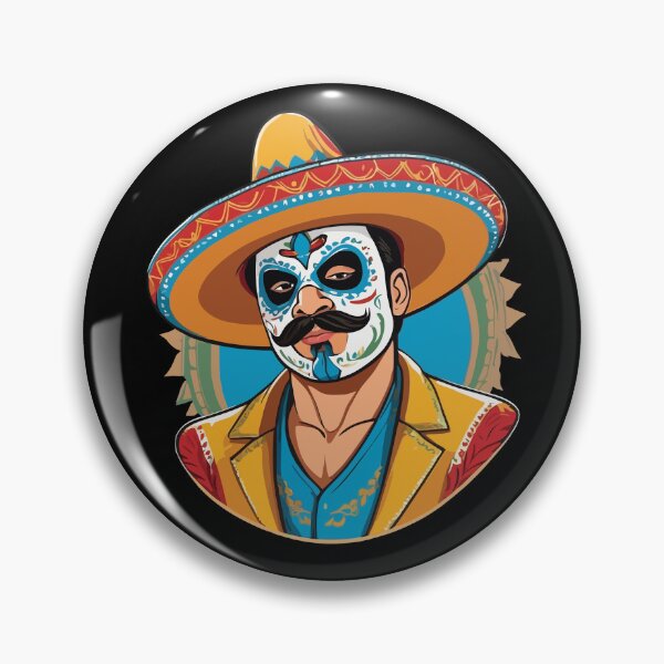 Item preview, Lucha Libre Wrestler Design Mexican Iconic designed and sold by LuminOrb.