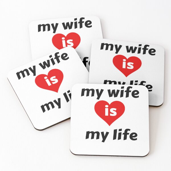 Item preview, my wife is my life designed and sold by Azozytshirt.