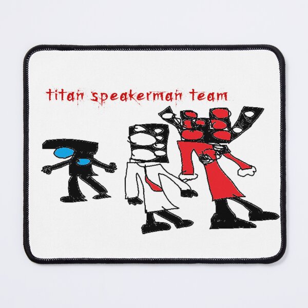 Item preview, Titan speakerman T-Shirt Front Back Print Mens Tee Staff Event Uniform Bouncer Screen Printed designed and sold by Espin23.