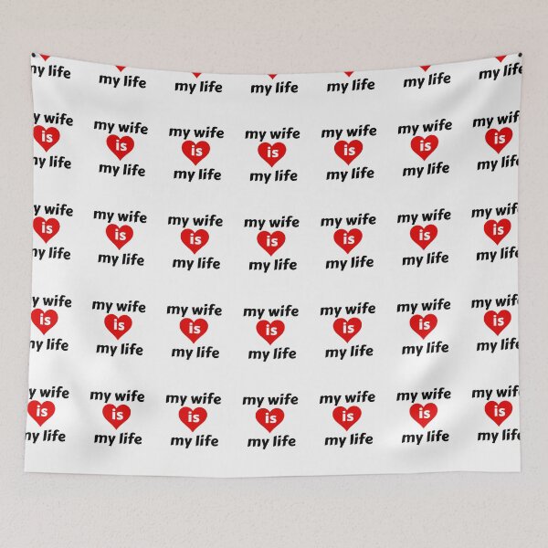Item preview, my wife is my life designed and sold by Azozytshirt.