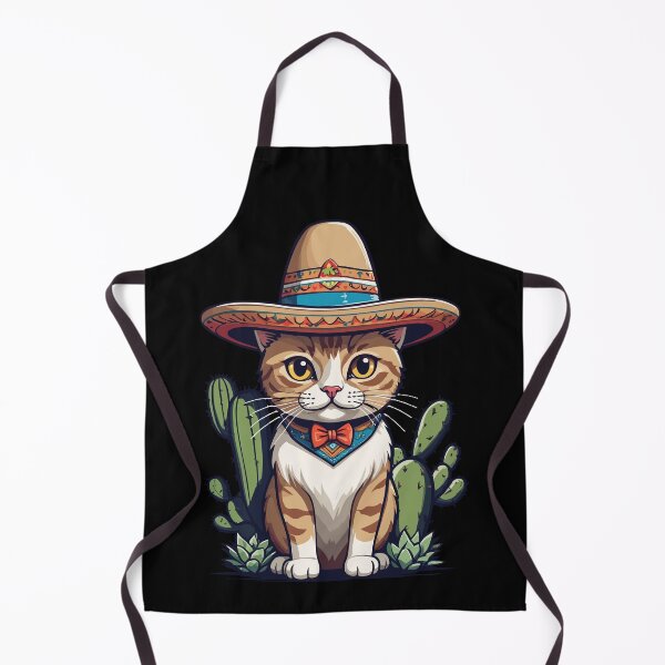 Item preview, Funny Cinco De Mayo Cute Sombrero Cat Fiesta designed and sold by LuminOrb.