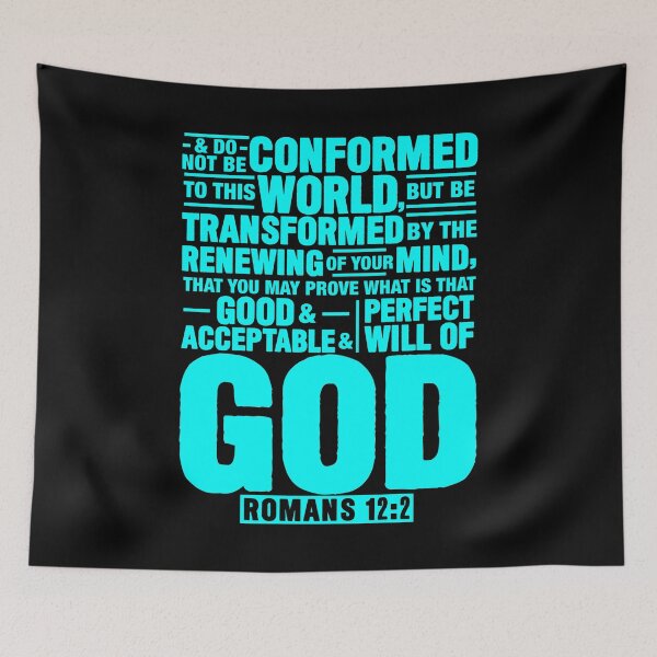 Item preview, Romans 12:2 Do Not Be Conformed To This World designed and sold by plushism.