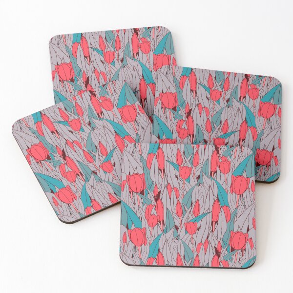 Item preview, The red tulips  designed and sold by Swadeillustrations.