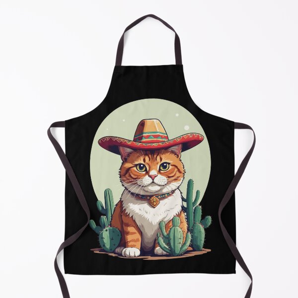 Item preview, Funny Cinco De Mayo Cute Sombrero Cat Fiesta designed and sold by LuminOrb.