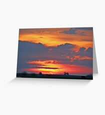Storms move in. Greeting Card