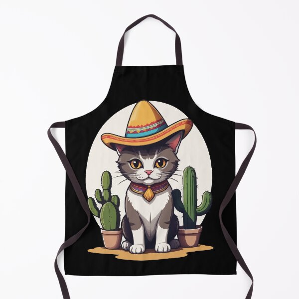 Item preview, Funny Cinco De Mayo Cute Sombrero Cat Fiesta designed and sold by LuminOrb.