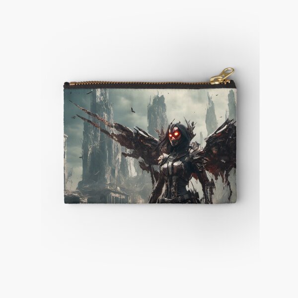 Item preview, Horror Art - Angel of Death in Nano Suit and Sword designed and sold by Salimgor Hangaround Music.