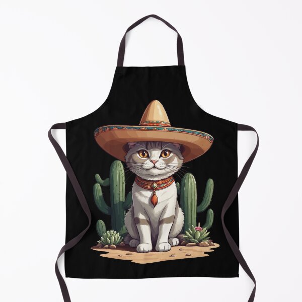 Item preview, Funny Cinco De Mayo Cute Sombrero Cat Fiesta designed and sold by LuminOrb.