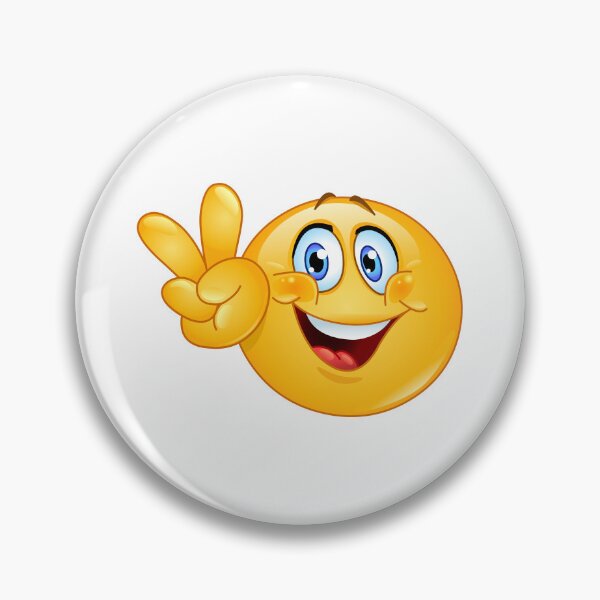 Item preview, V Sign Emoticon designed and sold by Yael Weiss.