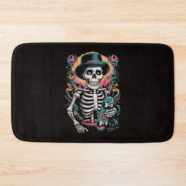 Item preview, Skull skateboard (Back) designed and sold by gittuska11.
