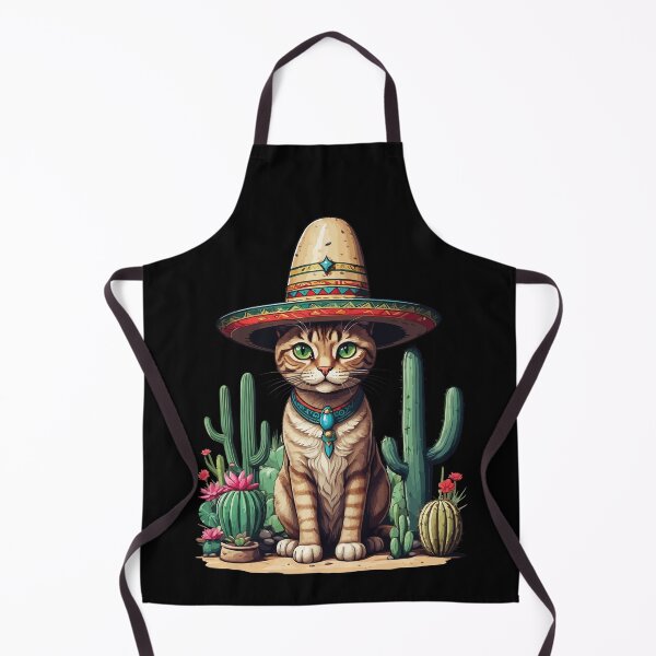 Item preview, Funny Cinco De Mayo Cute Sombrero Cat Fiesta designed and sold by LuminOrb.