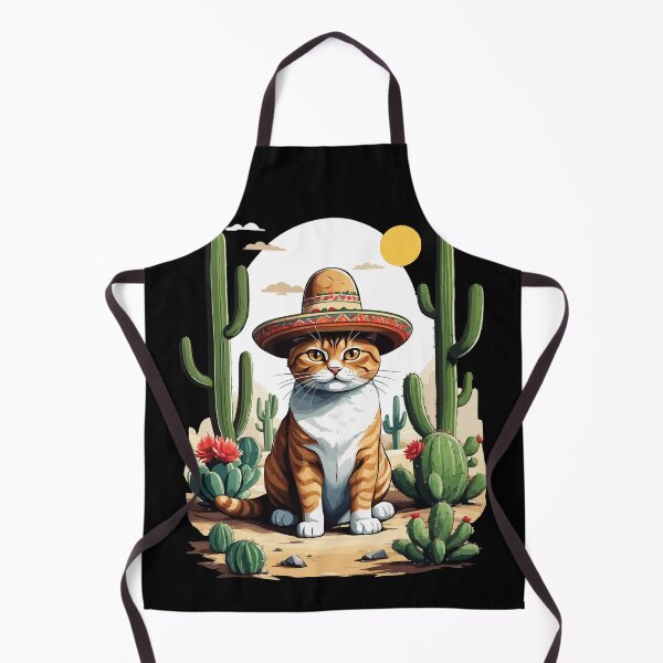 Item preview, Funny Cinco De Mayo Cute Sombrero Cat Fiesta designed and sold by LuminOrb.